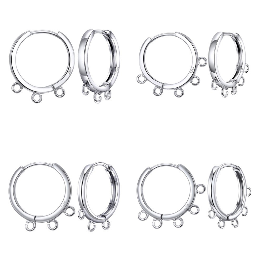 Jewelry Making Paris - 925 Sterling Silver Hook Earwires para