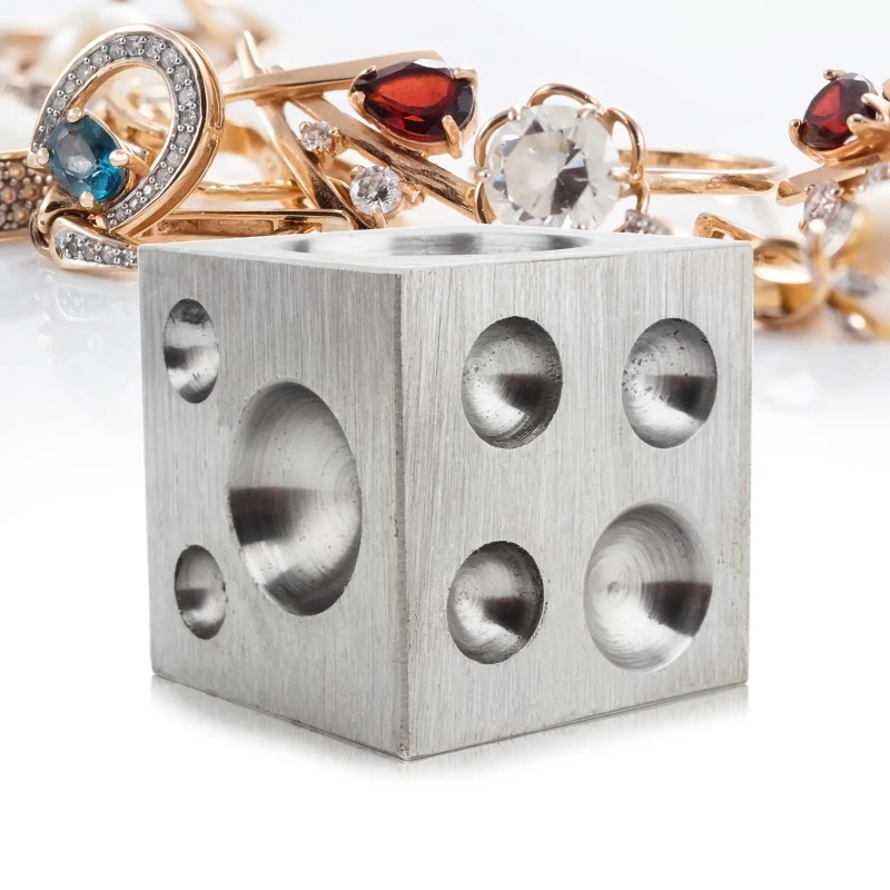Jewelry Making Process - Matriz de Punção Quadrada de Aço