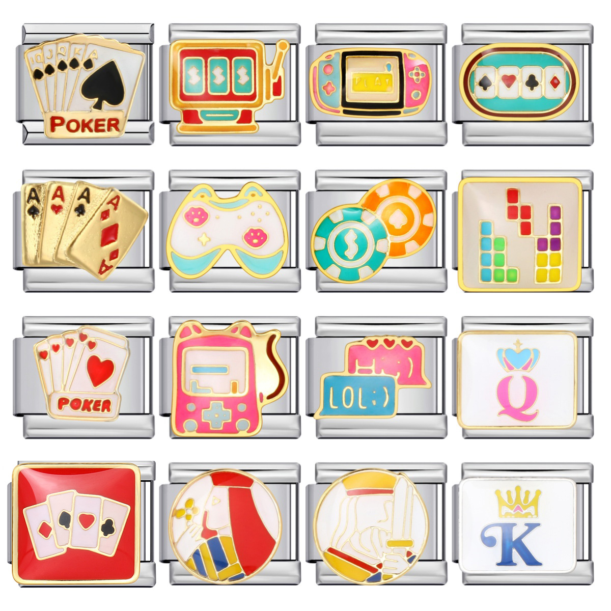 Jewelry Making Game - Design y2k colorido console de jogos