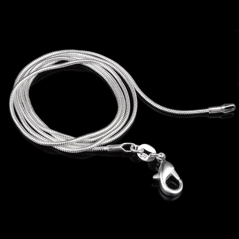 Lobster Clasp Silver - Frete grátis! Atacado 50 peças 1.5mm