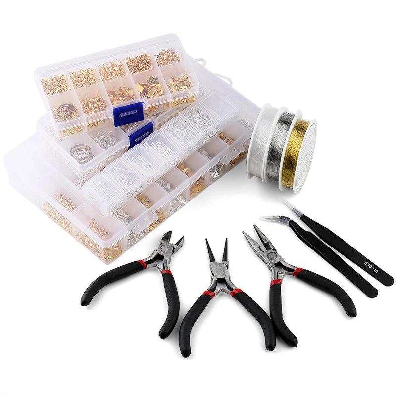 Jewelry Making Jump Rings - Conjunto de ferramentas para descobertas de