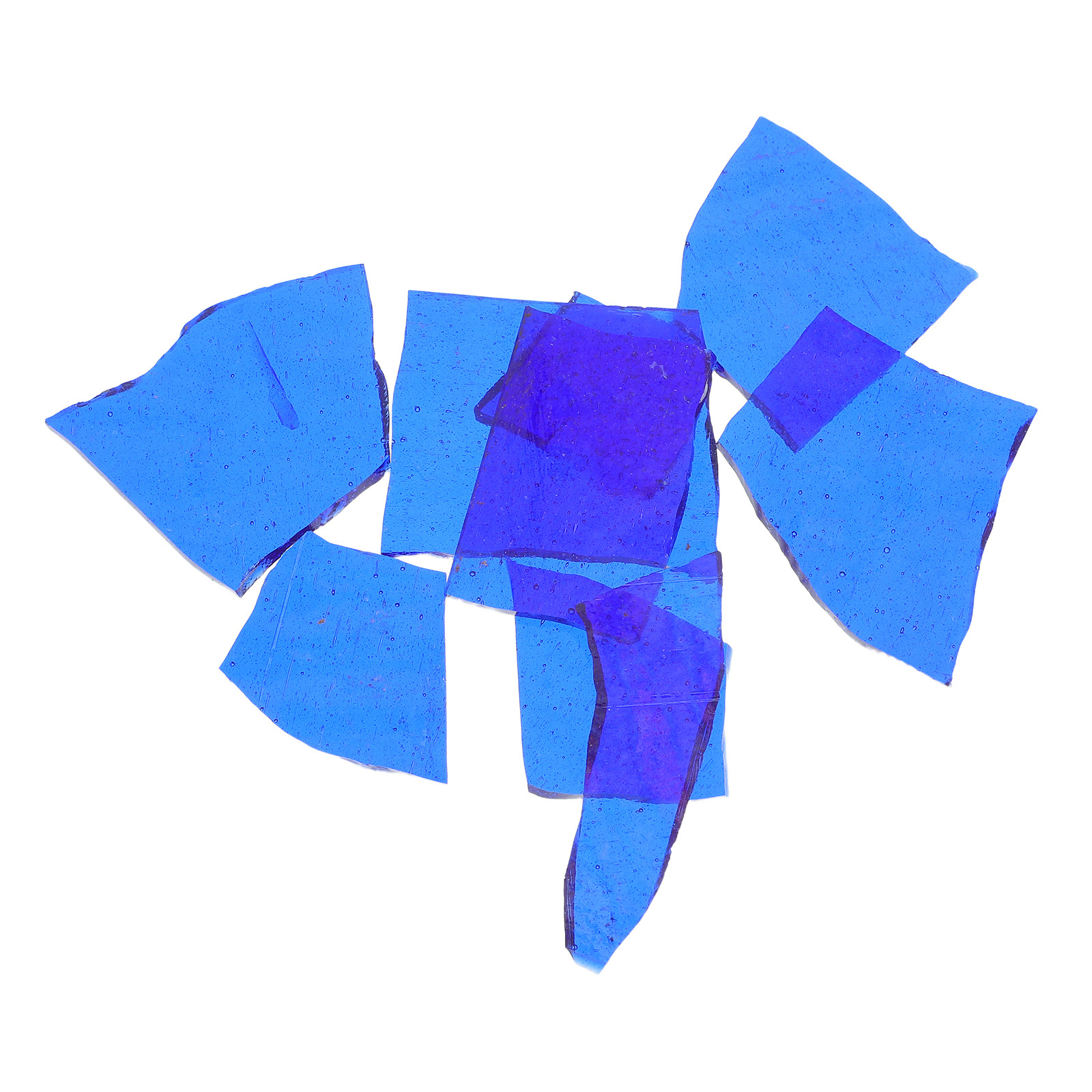 Jewelry Making For Beginners - Fatias de vidro coloridas, confetes para