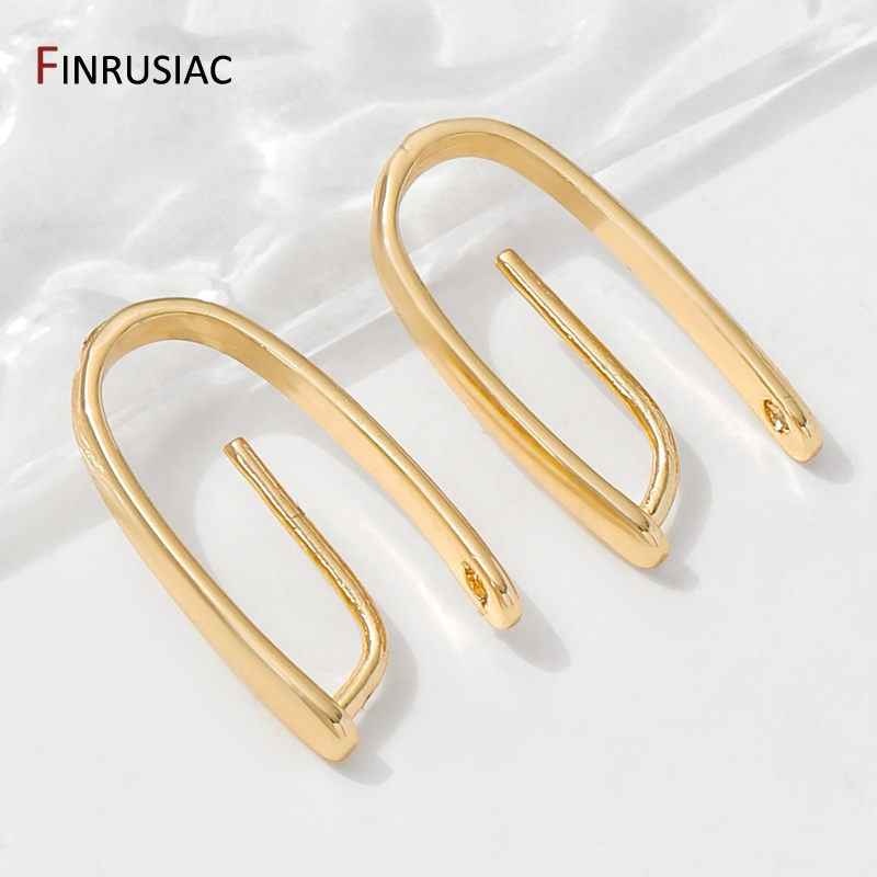 Jewelry Making Charms - 14/18k banhado a ouro latão pingente