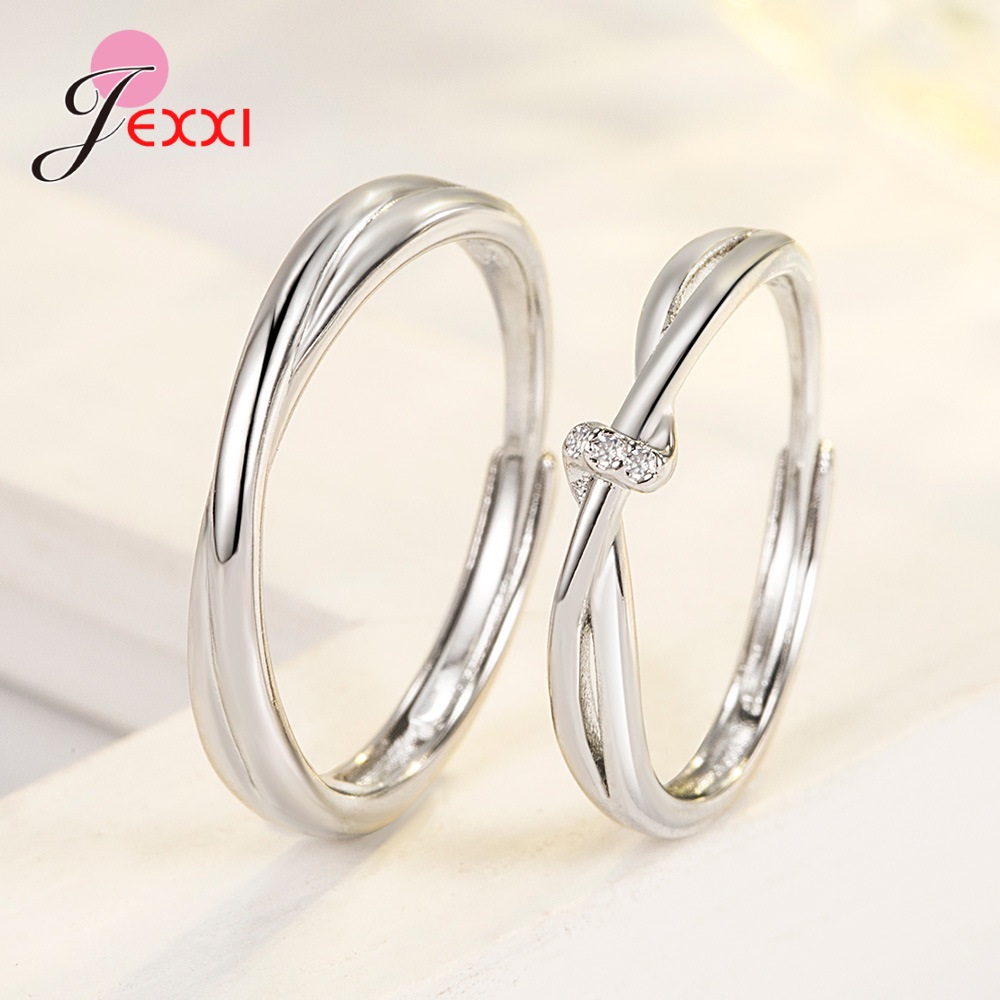 Ring Blank Adjustable - 925 prata esterlina 2023 nova chegada