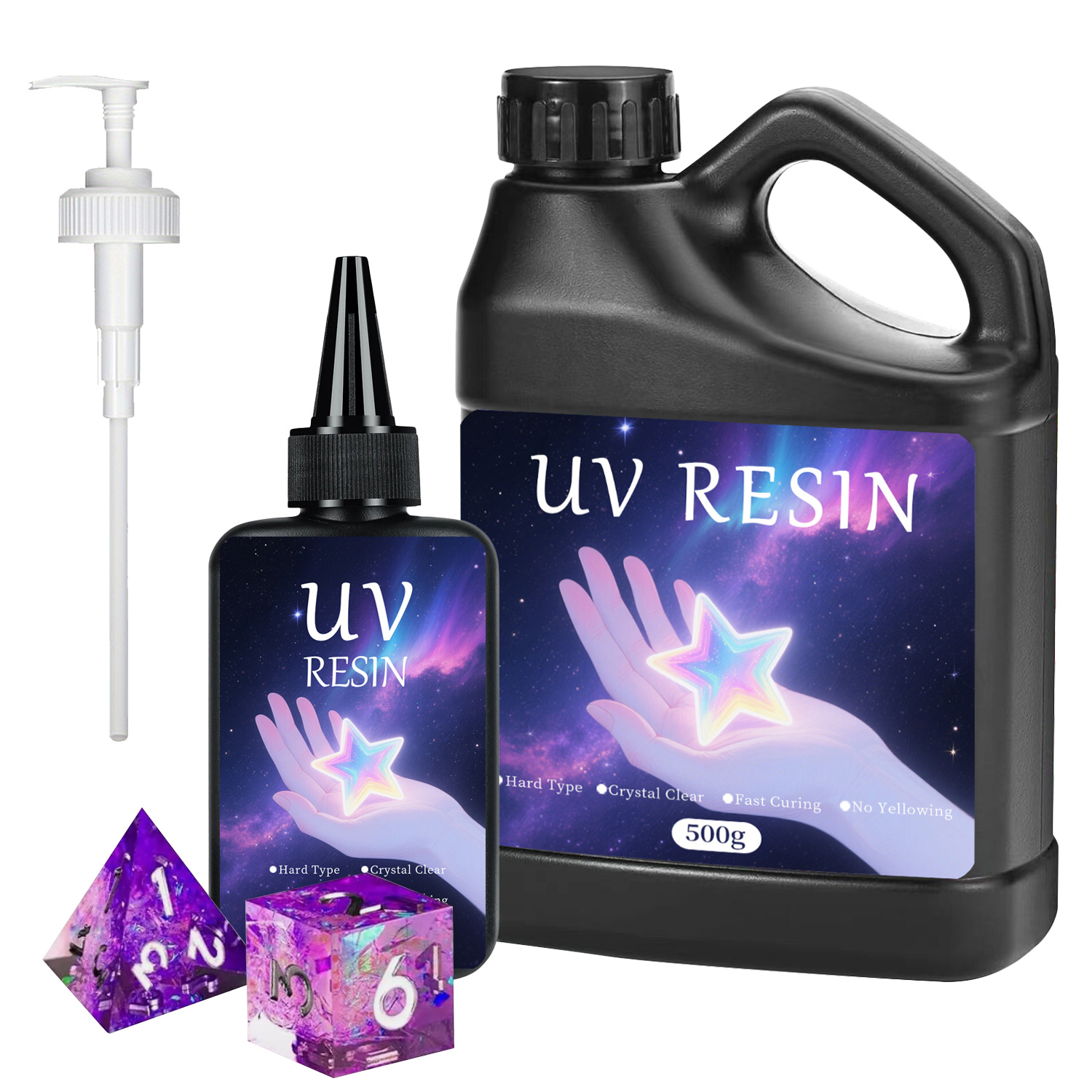 Jewelry Making For Beginners - Kit de resina UV com ferramentas