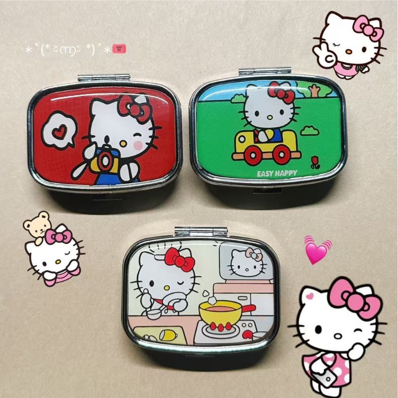 Jewelry Making Organizer Box - Caixa de Armazenamento de Metal Anime