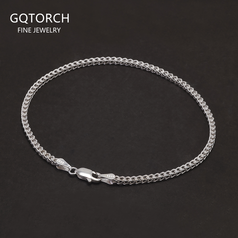 Lobster Clasp Silver - 2mm 925 prata esterlina franco corrente