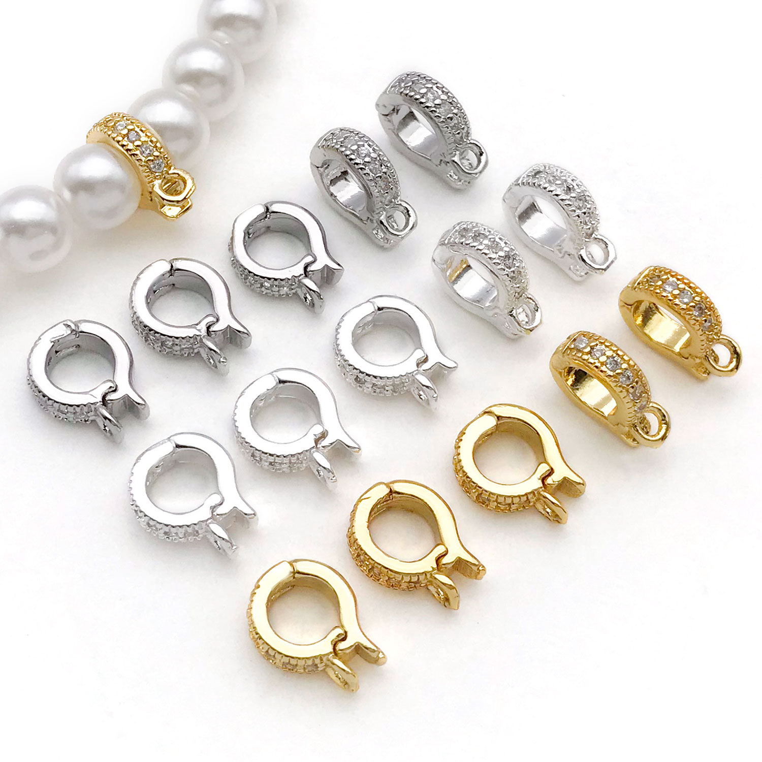Jewelry Making Charms - 5 pçs 18k real banhado a