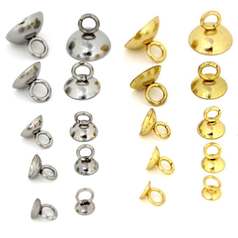 Jewelry Making Charms - 20 peças 4/5/6/8/10mm contas de aço