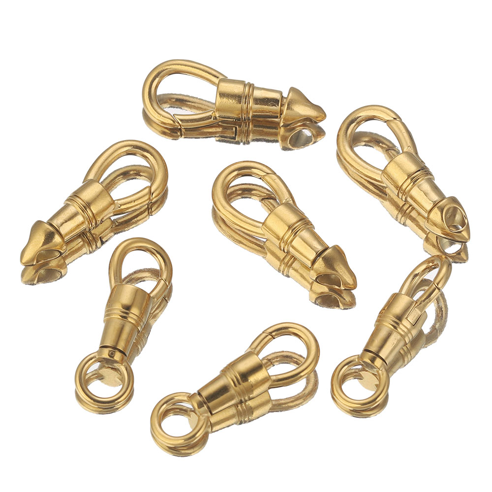 2 pçs/lote saco de aço inoxidá - Lobster Clasp Silver avaliação e preço