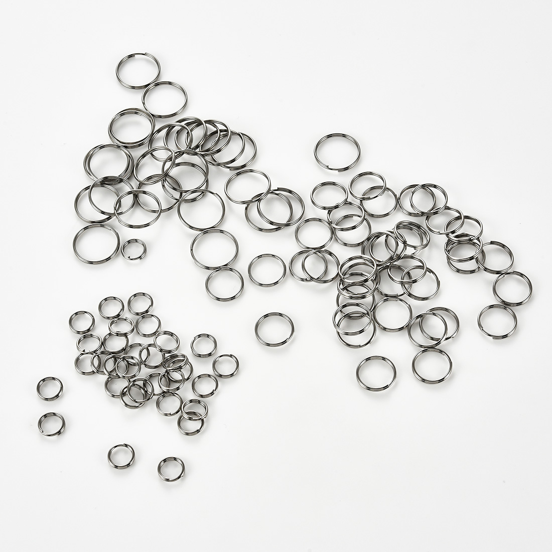 100 peças de aço inoxidável mi - Jewelry Making Jump Rings avaliação e preço