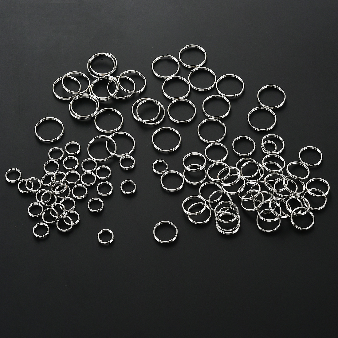 100 peças de aço inoxidável mi - Jewelry Making Jump Rings avaliação e preço
