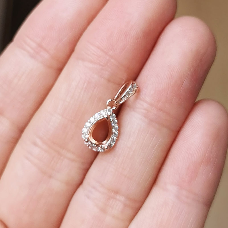 925 Sterling Silver Gemstone P - Jewelry Making Paris avaliação e preço