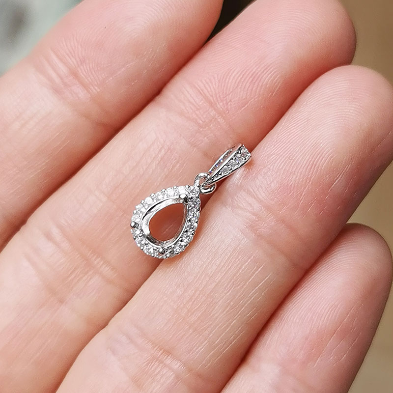 925 Sterling Silver Gemstone P - Jewelry Making Paris avaliação e preço