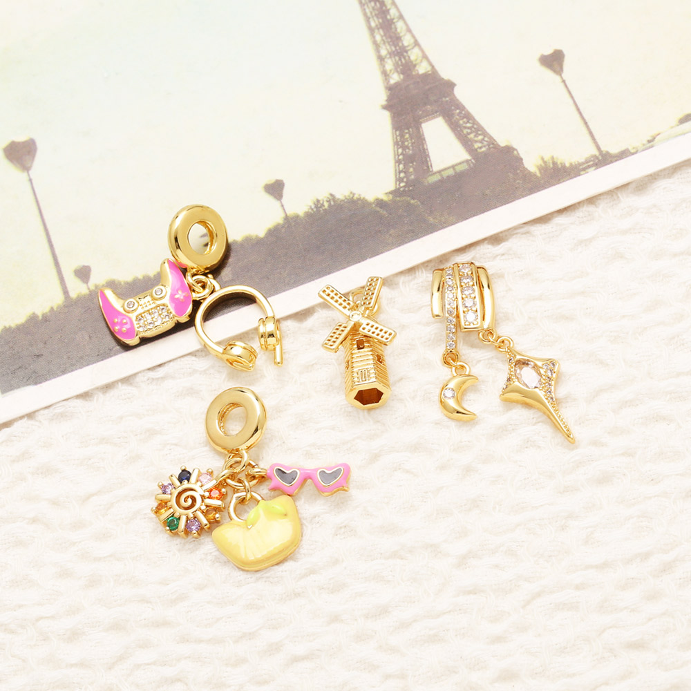 Ocesrio rosa esmalte óculos co - Jewelry Making Game avaliação e preço