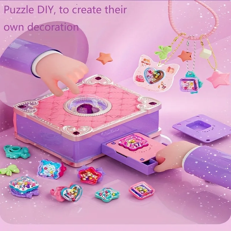 Kit de fabricante de adesivos  - Jewelry Making Kit For Kids avaliação e preço