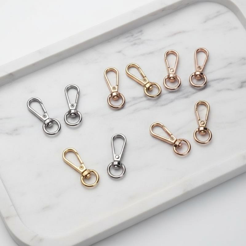 2 Peças de Fechos Giratórios T - Lobster Clasp Silver avaliação e preço