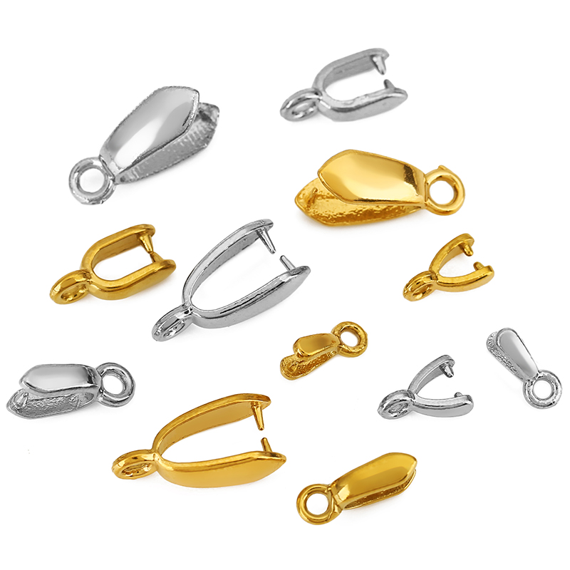 5 Peças de Conectores de Aço I - Jewelry Making Necklaces avaliação e preço