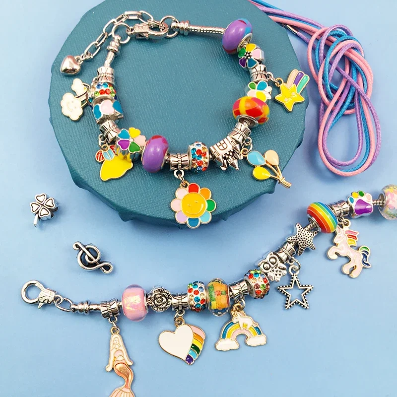 Charm Bracelet Making Kit para - Jewelry Making Kit For Kids avaliação e preço