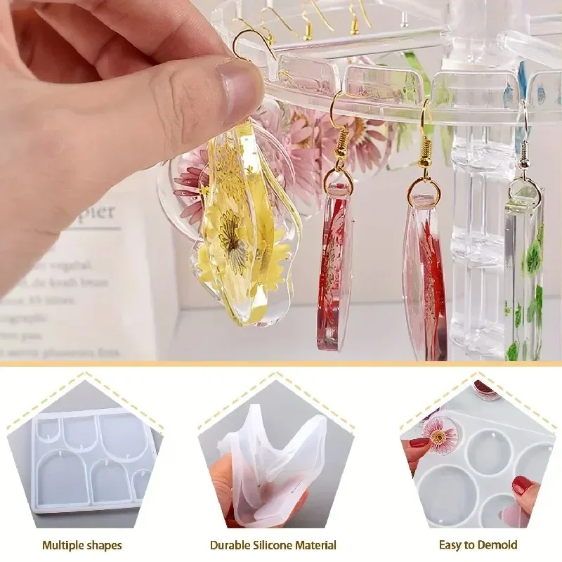 Molde de resina epóxi para bri - Jewelry Making Process avaliação e preço