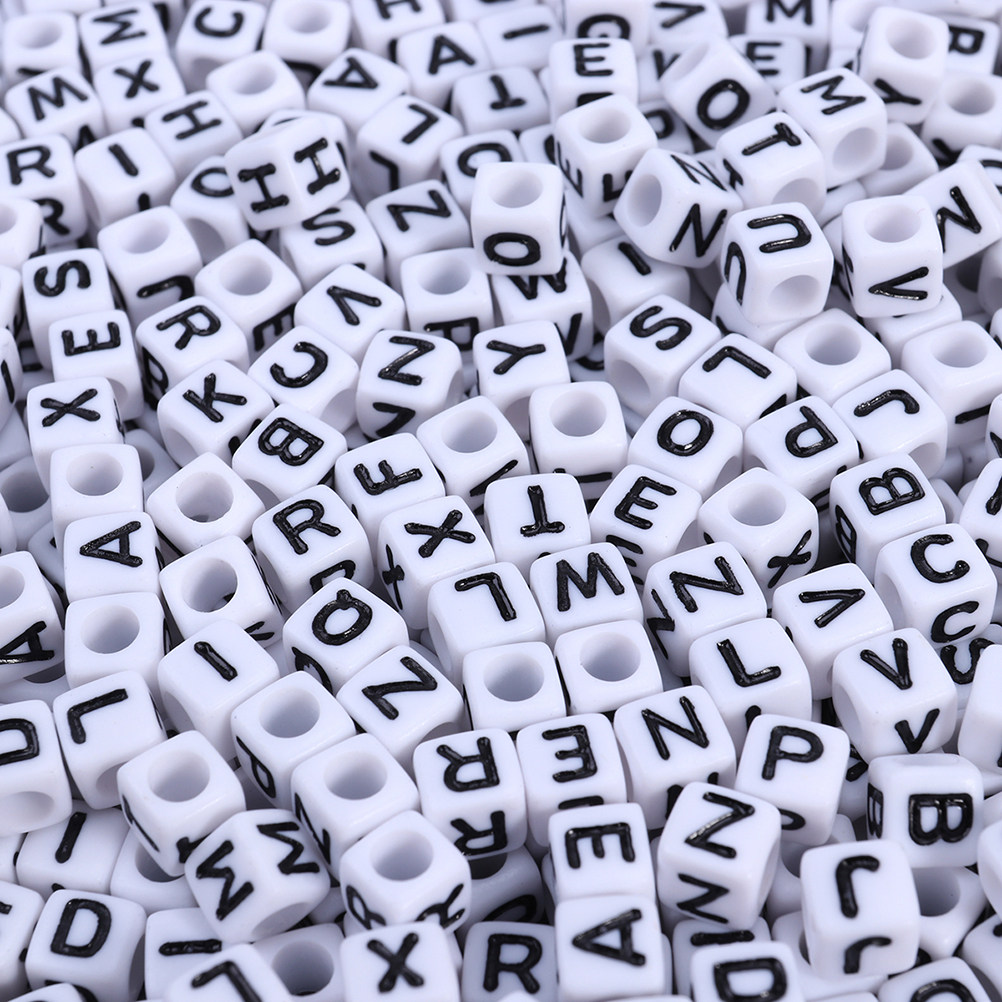 1200 Peças de Contas de Letras - Jewelry Making Game avaliação e preço