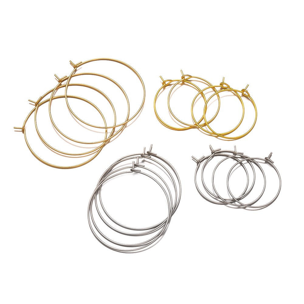 50 Peças de Brincos de Argola  - Jewelry Making Charms avaliação e preço