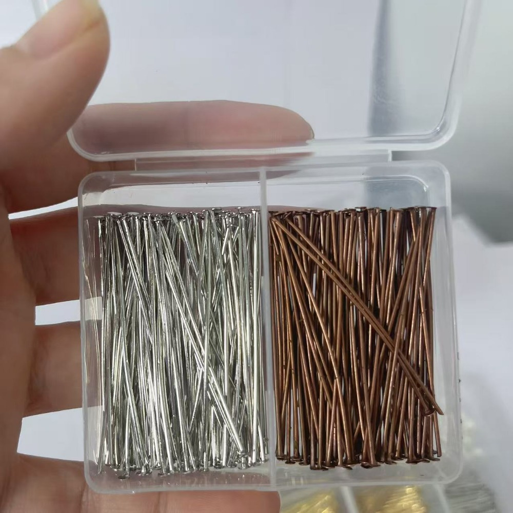 200 Agulhas de Cabeça de Ferro - Jewelry Making Box avaliação e preço