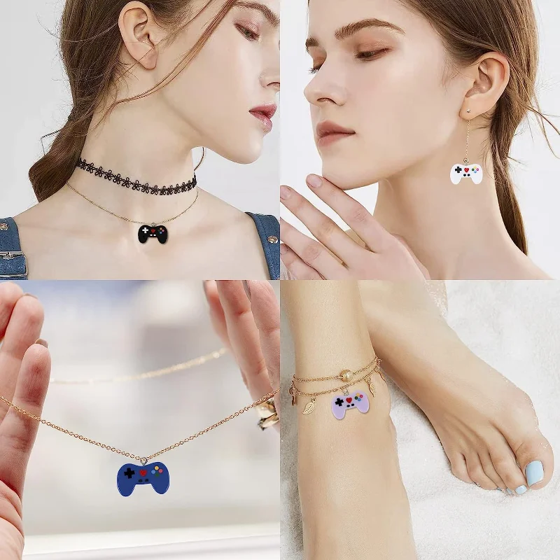 9 pçs controlador de videogame - Jewelry Making Game avaliação e preço