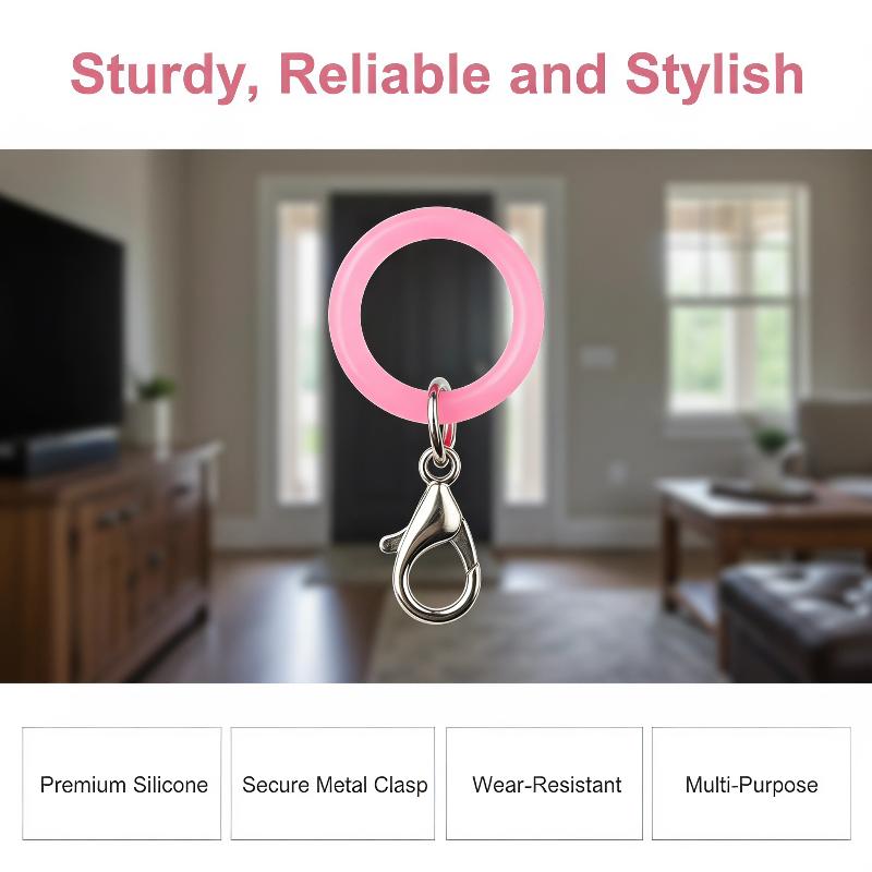Anéis de Silicone Elásticos pa - Lobster Clasp Silver avaliação e preço