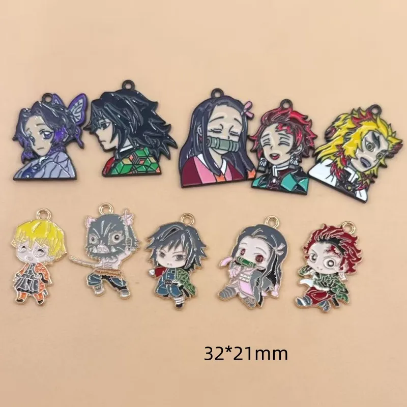 Demon slayer diy acessórios an - Jewelry Making Necklaces avaliação e preço