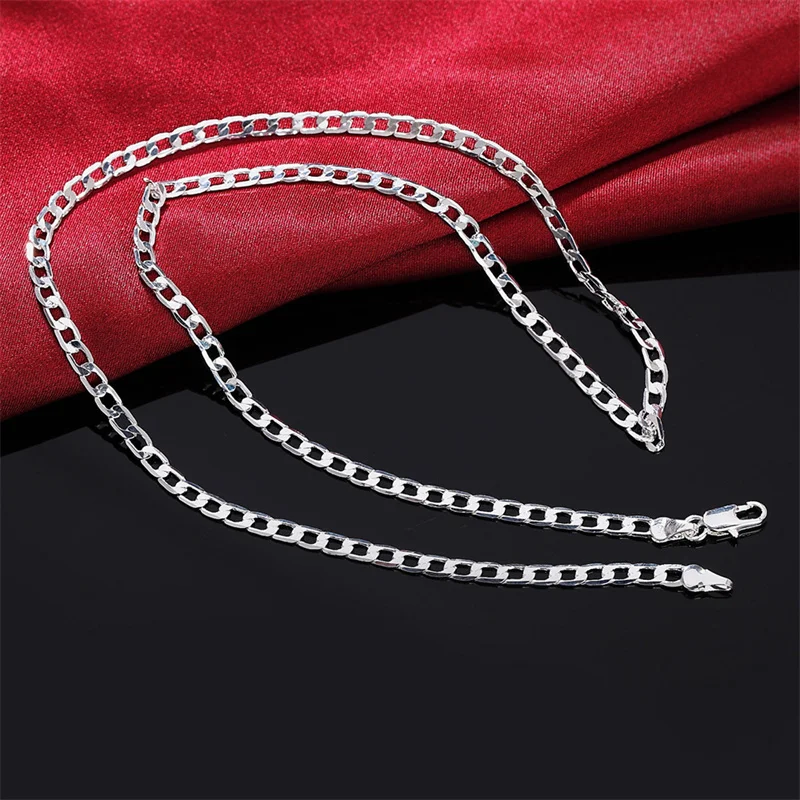 Colar de prata esterlina 925 m - Lobster Clasp Silver avaliação e preço