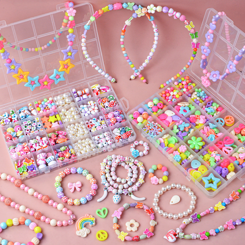 Kit de Artesanato DIY com Miça - Jewelry Making Kit For Kids avaliação e preço