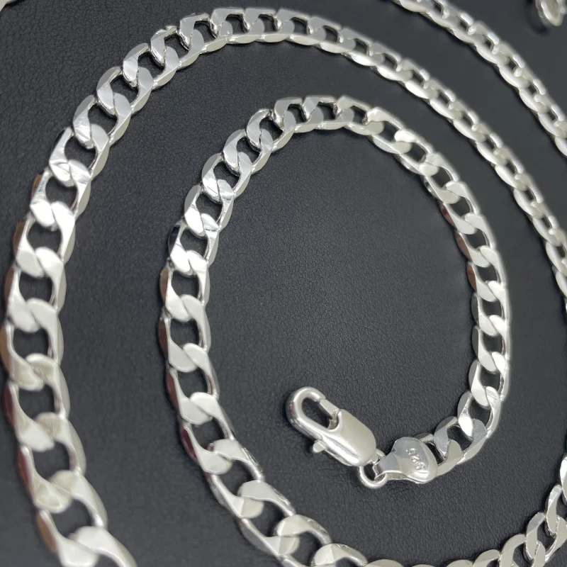 Colar de prata esterlina 925 m - Lobster Clasp Silver avaliação e preço