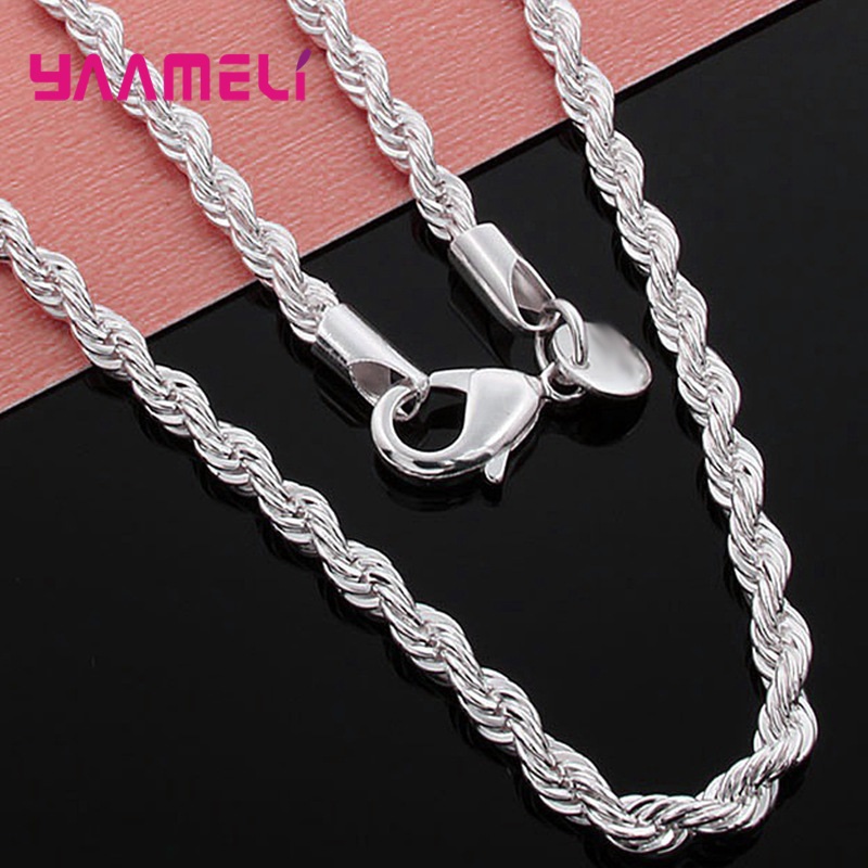 Top Venda Real Pure 925 Sterli - Lobster Clasp Silver avaliação e preço