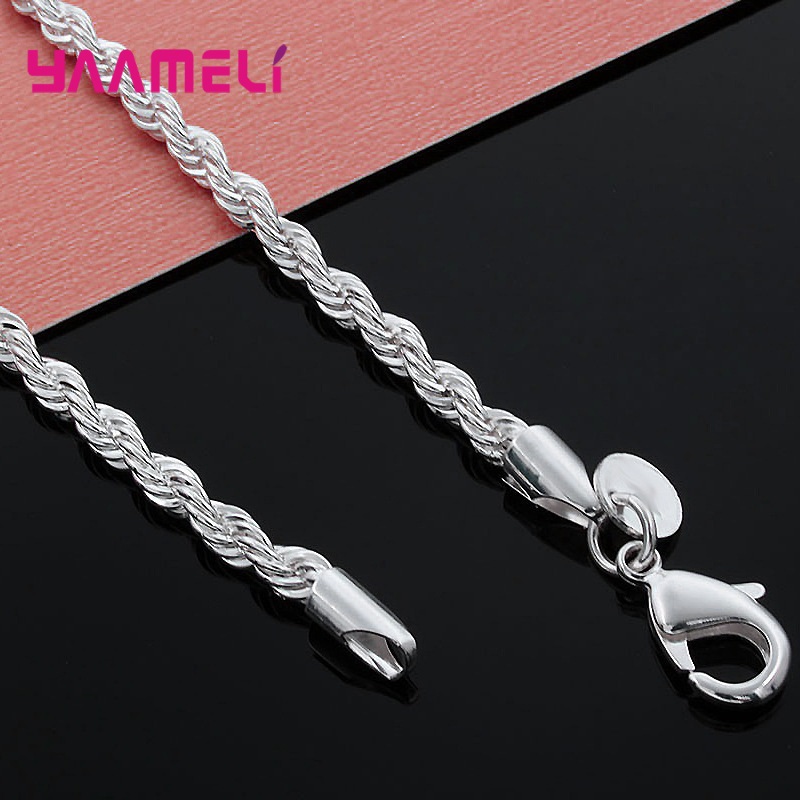 Top Venda Real Pure 925 Sterli - Lobster Clasp Silver avaliação e preço