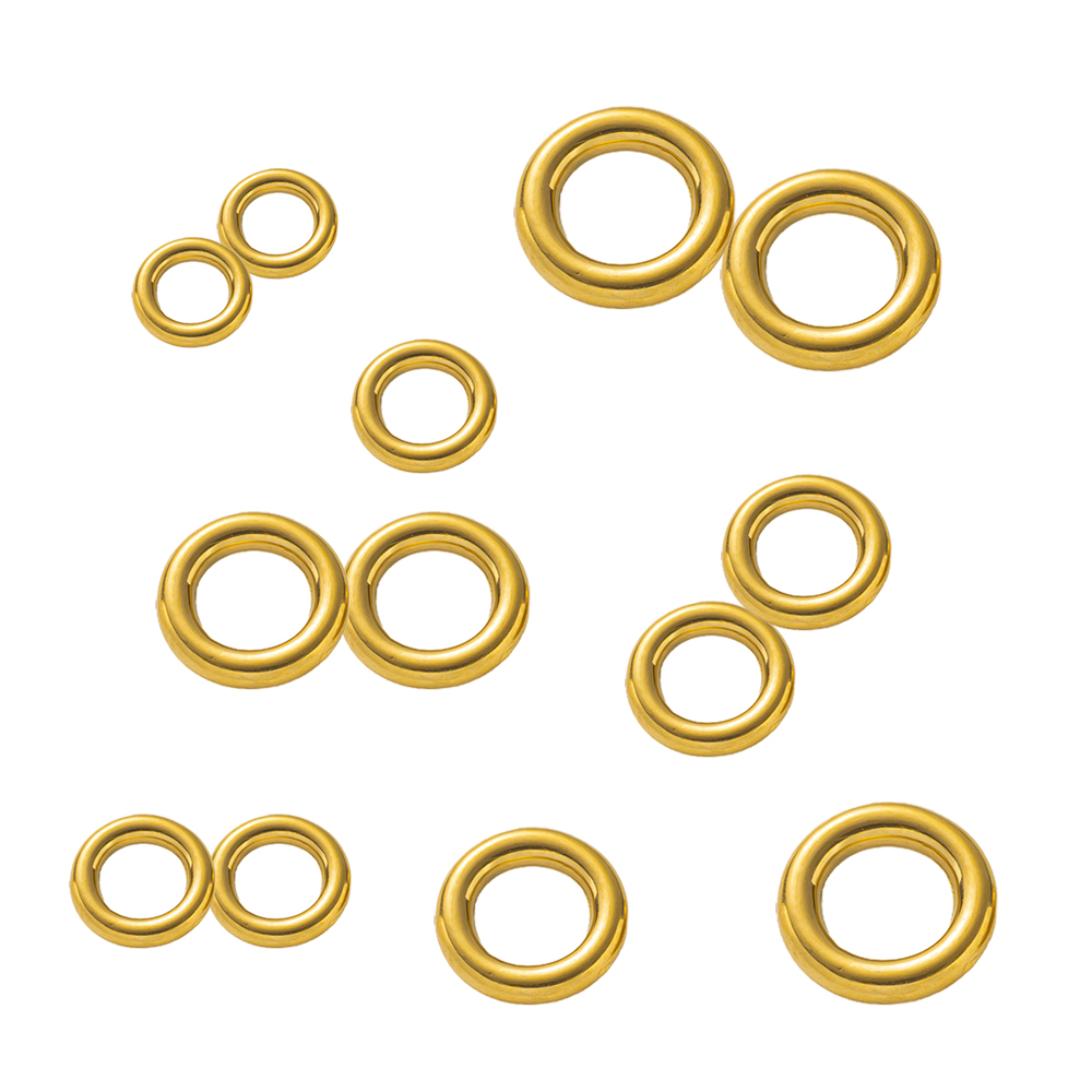 20 peças de argolas redondas f - Jewelry Making Jump Rings avaliação e preço