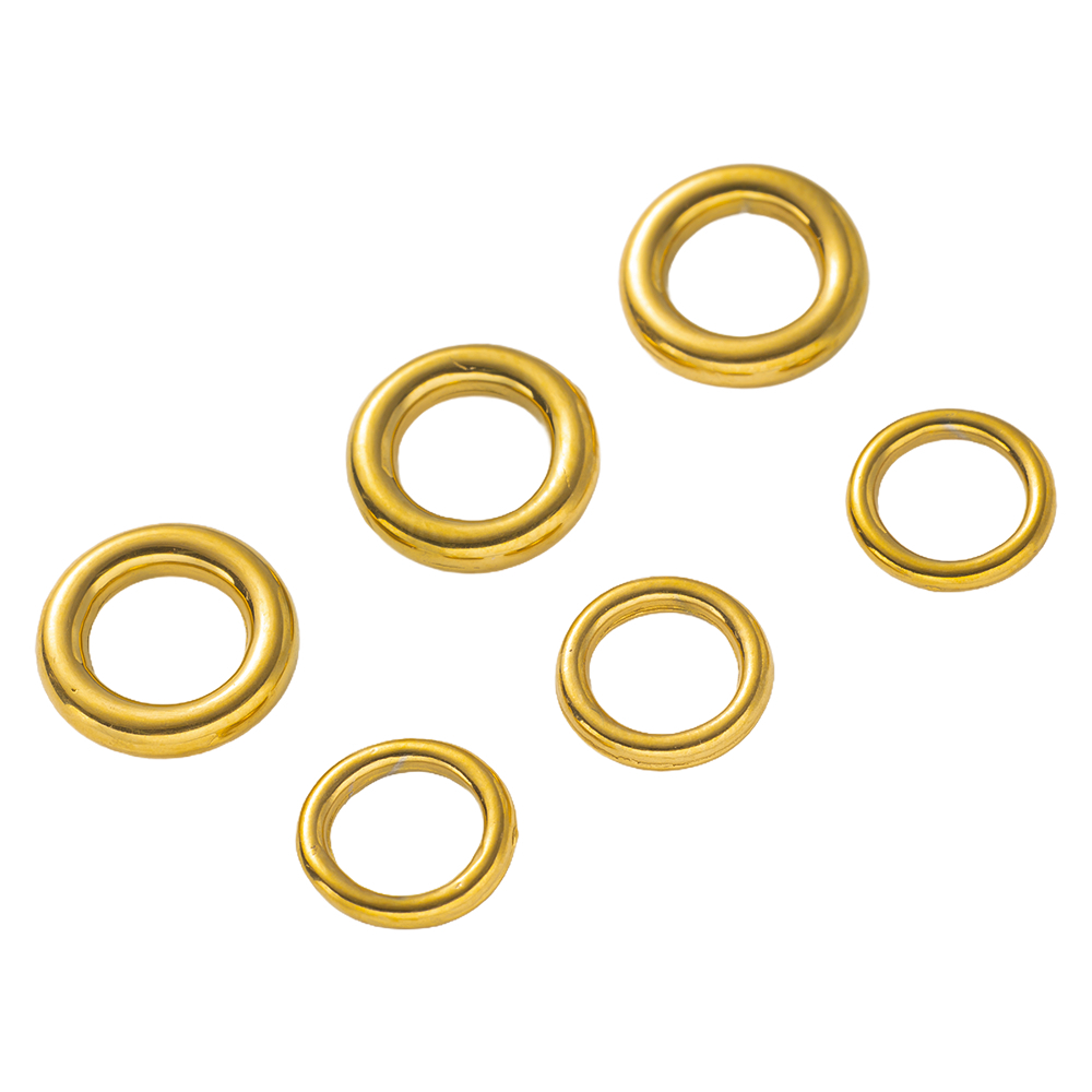 20 peças de argolas redondas f - Jewelry Making Jump Rings avaliação e preço