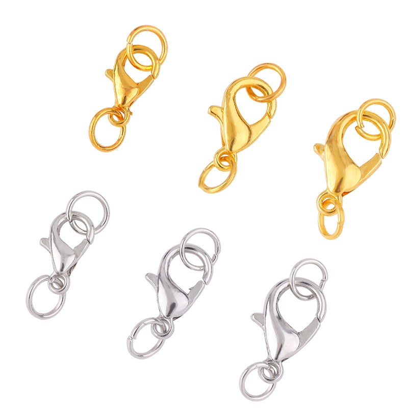 Conjunto de 10 Fechos Lagosta  - Jewelry Making Jump Rings avaliação e preço