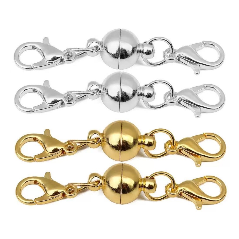 5 Peças de Fechos Magnéticos F - Lobster Clasp Silver avaliação e preço