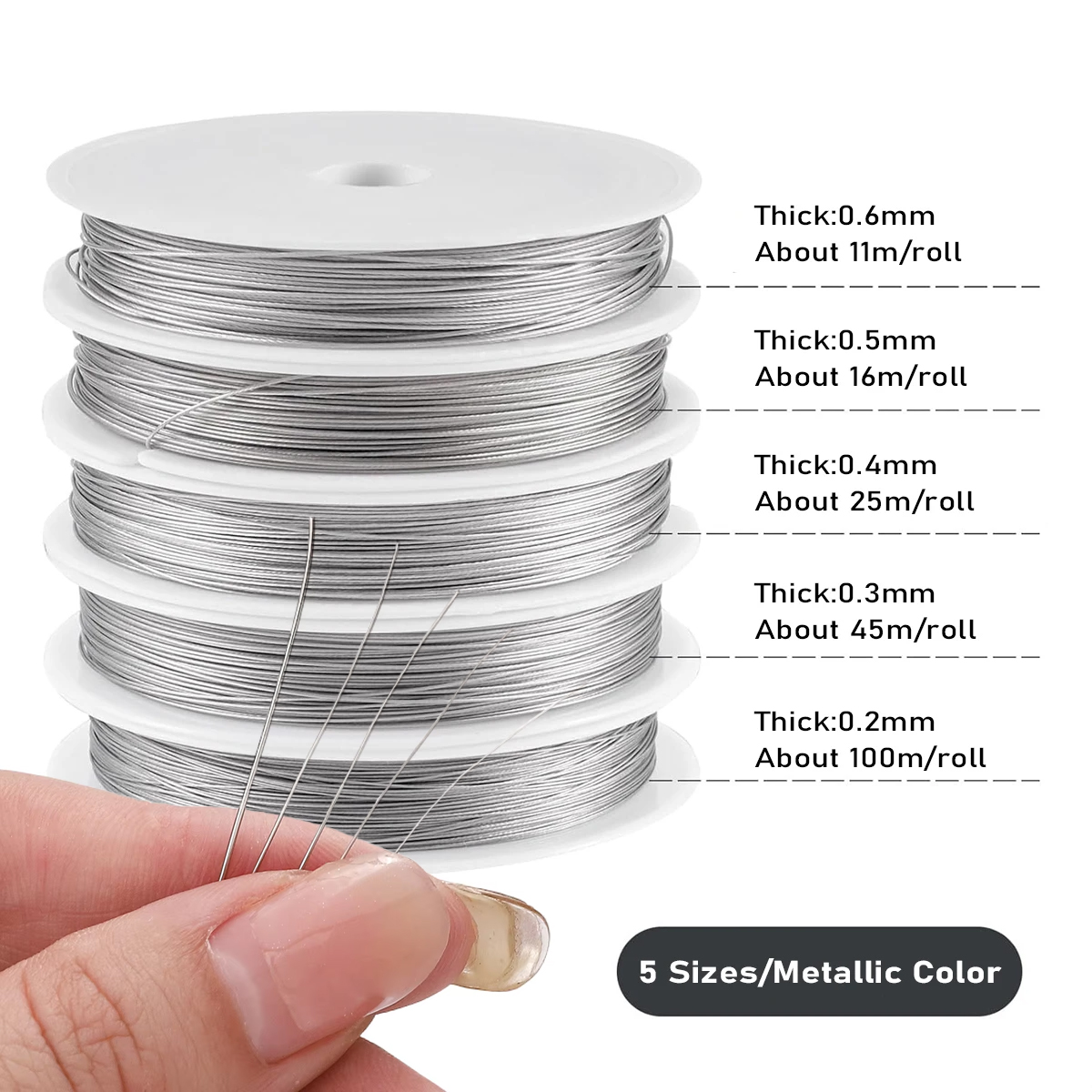 Fio de Aço Flexível Antiferrug - Jewelry Making Paris avaliação e preço