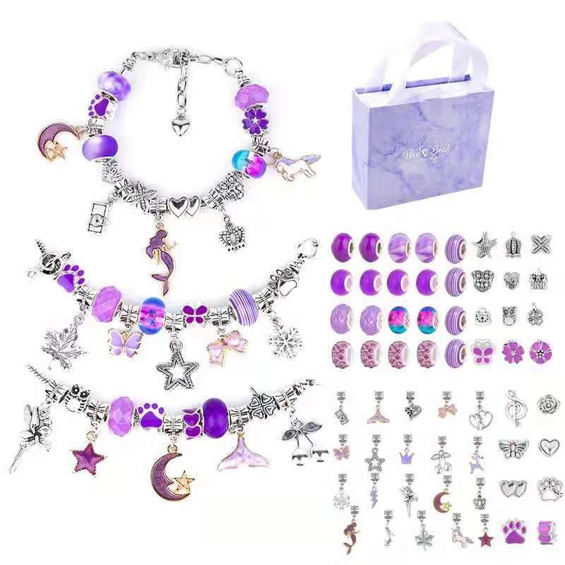 Charm Bracelet Making Kit para - Jewelry Making Kit For Kids avaliação e preço