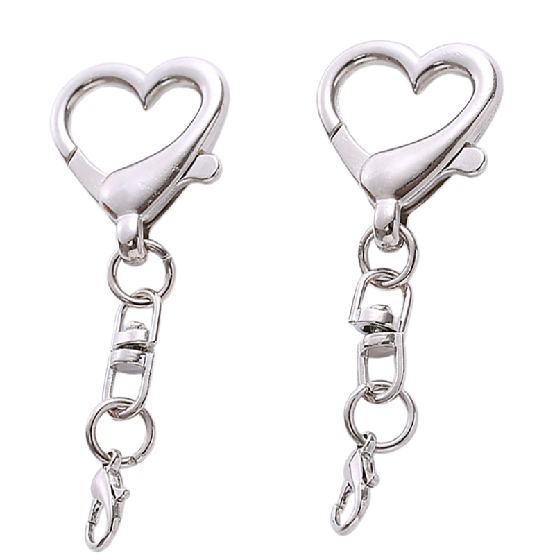10/20/50 peças liga exclusiva  - Lobster Clasp Silver avaliação e preço