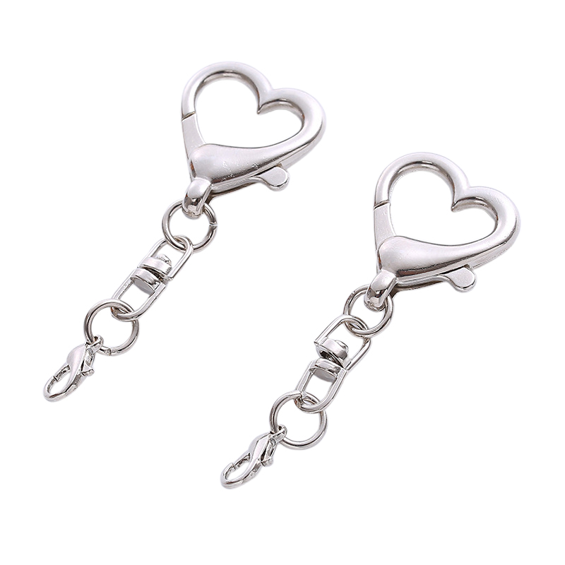 10/20/50 peças liga exclusiva  - Lobster Clasp Silver avaliação e preço