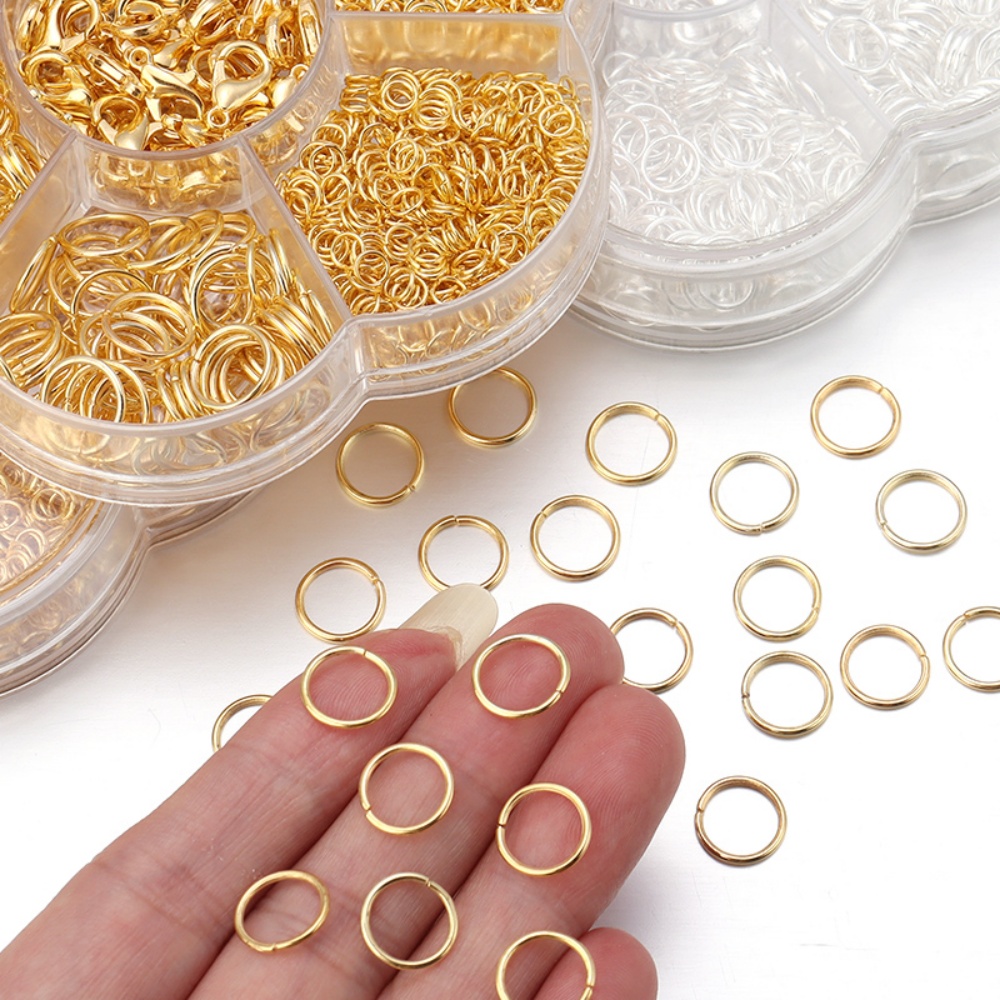 1 Caixa de Argolas Abertas par - Jewelry Making For Beginners avaliação e preço