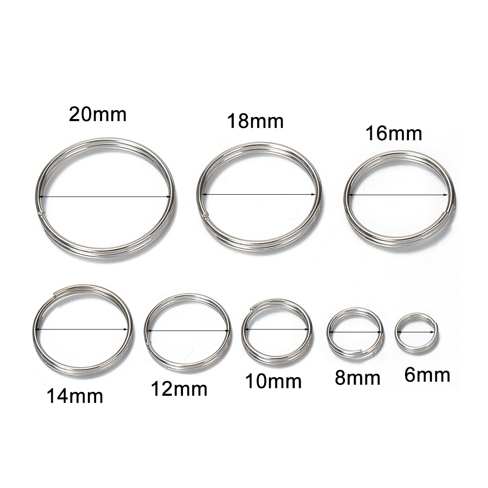 50 peças de Conectores de Chav - Jewelry Making Jump Rings avaliação e preço
