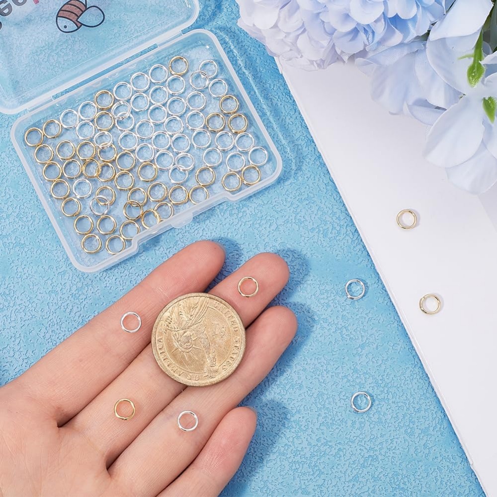 1 caixa 80 peças anel de salto - Jewelry Making Box avaliação e preço