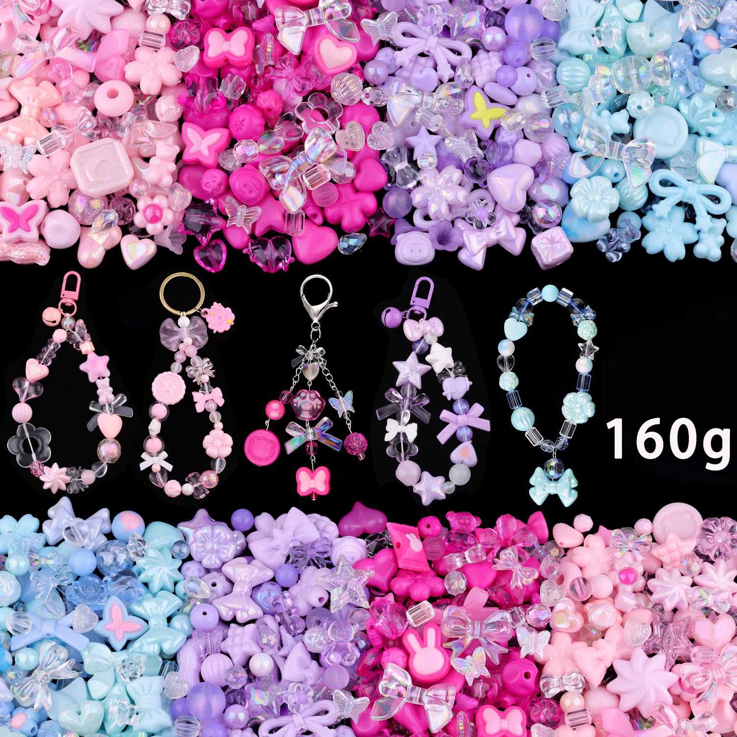 1 saco de mistura estilo doce  - Jewelry Making Game avaliação e preço