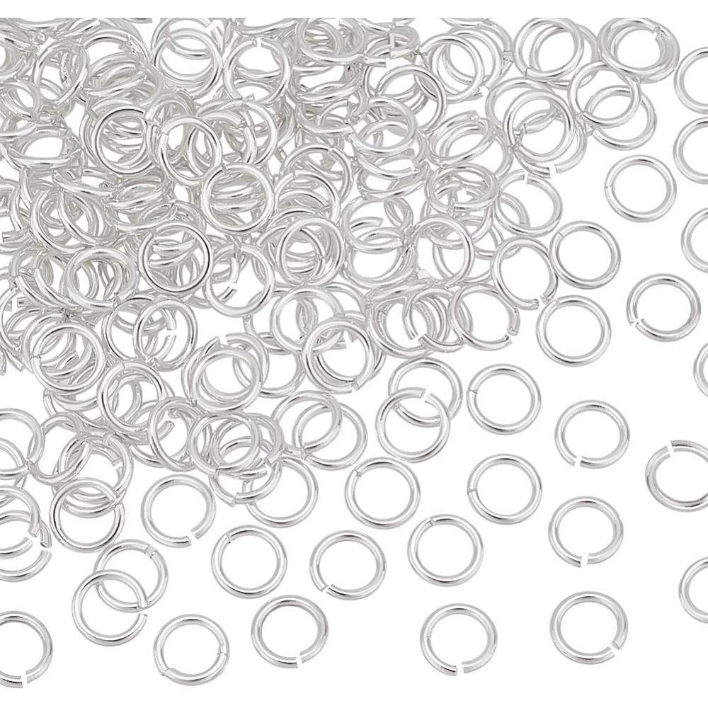 200 peças 925 anéis de salto a - Jewelry Making Jump Rings avaliação e preço