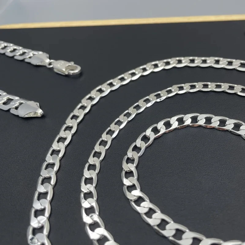 Colar de prata esterlina 925 m - Lobster Clasp Silver avaliação e preço