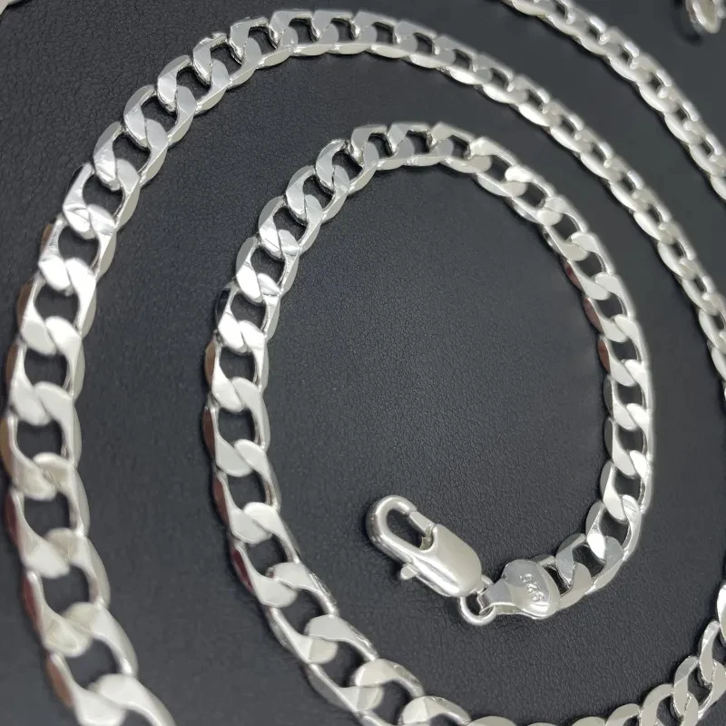 Colar de prata esterlina 925 m - Lobster Clasp Silver avaliação e preço